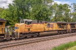 UP 5449, GE AC45CCTE, westbound on the UPRR